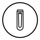 Nail clippers icon