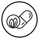 Natural medicine icon