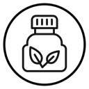 Natural medicine icon