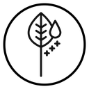 Natural resources Black Outline icon