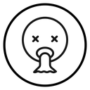 Nausea Vomiting Face icon
