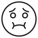 Nauseated emoji icon