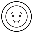 Nauseated emoji icon