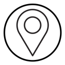 Navigation pin icon