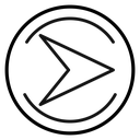 Navigator Arrow Circle icon