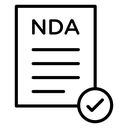NDA Document Checkmark icon