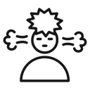 Nervous breakdown icon