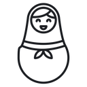 Nesting dolls 4 icon