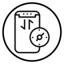 Network speed test icon