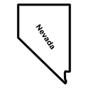 Nevada map icon