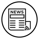 News Feed Wifi Newspaper icon