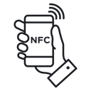 NFC communication 3 icon