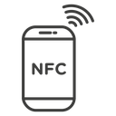 NFC communication icon
