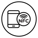 NFC communication icon