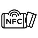 NFC wireless payment icon