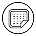 Nicotine patch icon