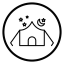 Night camping (2) icon
