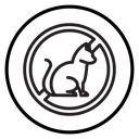 No cats allowed icon