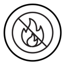 No fire icon