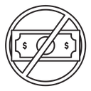 No Money icon