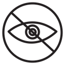 No view icon