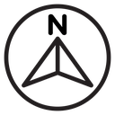 North icon