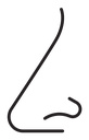 Nose icon