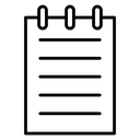 Notes Ruled Notepad icon