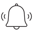 Notification bell icon