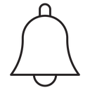 Notification bell icon