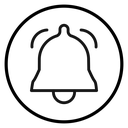Notification bell icon