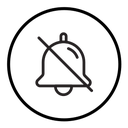 Notification off icon