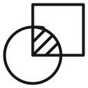 Object intersect icon