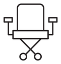 Office chair icon