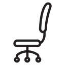 Office chair icon