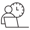 Office hours icon
