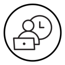 Office hours icon