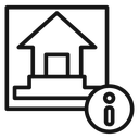 Official information online Black Outline icon