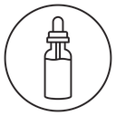 Oil dropper bottle icon