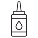 Oil dropper bottle icon