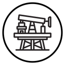 Oil platform icon