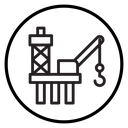 Oil platform icon