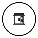 Oil storage icon