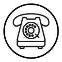 Old phone icon