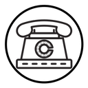 Old phone icon