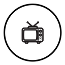 Old television icon