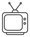 Old Television Rabbit Ears icon