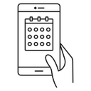Online appointment icon