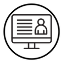 Online course icon