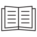 Open book icon